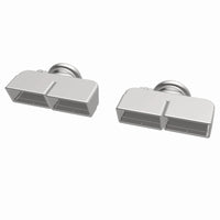 MagnaFlow Tip 1-Set Quad Square - Burkken Auto Parts