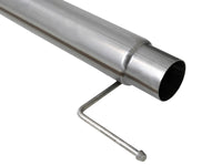aFe Large Bore-HD 4in 409 SS DPF-Back Exh 18-19 Ford F-150 V6-3.0L (td) w/ Polished Tip - Burkken Auto Parts