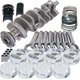 Eagle Chevy 502 4.250in Counterweight Crank 6.535in H-Beam 46cc 4.560in Pistons Rotating Assembly - Burkken Auto Parts
