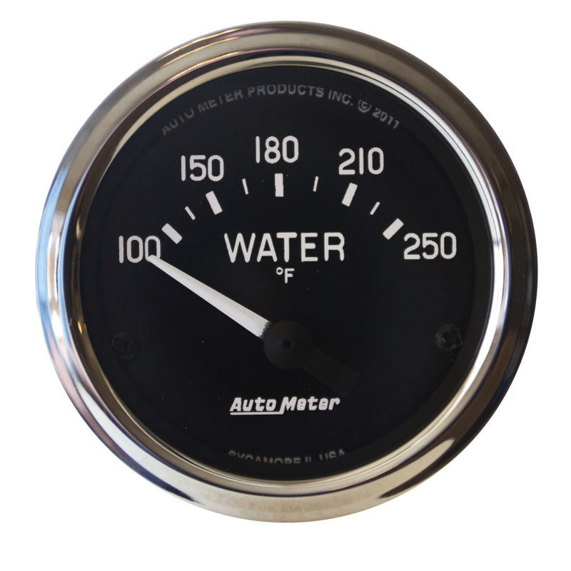 Autometer Cobra 2 1/16in 100-250 Def F Electric Water Temp Gauge - Burkken Auto Parts