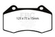 EBC 07-08 Chevrolet Cobalt 2.0 Supercharged (SS) Redstuff Front Brake Pads - Burkken Auto Parts