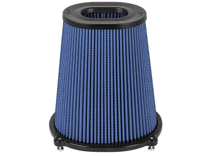 aFe Quantum Pro-5 R Air Filter Inverted Top - 5.5inx4.25in Flange x 9in Height - Oiled P5R - Burkken Auto Parts