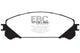 EBC 15+ Lexus NX200t 2.0 Turbo Greenstuff Front Brake Pads - Burkken Auto Parts