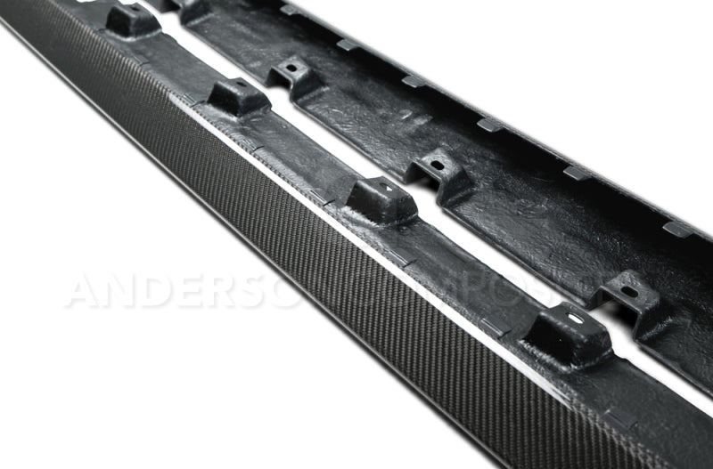 Anderson Composites 15-16 Ford Mustang Type-OE Rocker Panel Splitter - Burkken Auto Parts