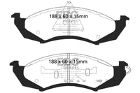 EBC 89-91 Ford Thunderbird 3.8 Redstuff Front Brake Pads - Burkken Auto Parts