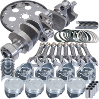Eagle Chevy LT1350 1Pc 3.750in Crank 5.700in I-Beam Rods 4.030in Pistons 168 Tooth FP Bal Assembly - Burkken Auto Parts