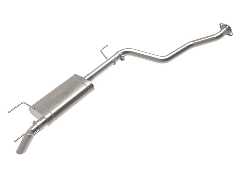 aFe 2024 Toyota Tacoma L4-2.4L ROCK BASHER 2.5in 409 Stainless Steel Cat-Back Exhaust System - Burkken Auto Parts