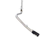 aFe MACHForce XP Exhaust 3in-3.5in SS Single Side Ext CB w/ Black Tip 99-04 Ford F150 V8 5.4L/6.8L - Burkken Auto Parts