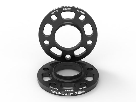 aFe CONTROL Billet Aluminum Wheel Spacers 5x120 CB72.6 12.5mm - BMW - Burkken Auto Parts