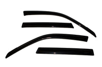 AVS 06-09 Suzuki Grand Vitara Ventvisor Outside Mount Window Deflectors 4pc - Smoke - Burkken Auto Parts
