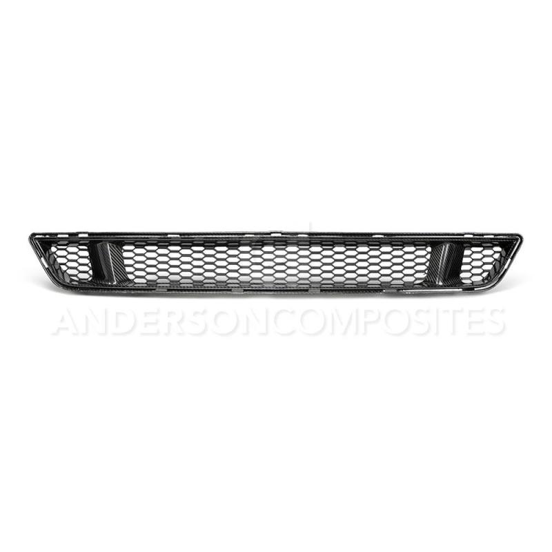 Anderson Composites 15-17 Ford Mustang Front Carbon Fiber Lower Grille - Burkken Auto Parts