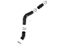 aFe 19-23 RAM Diesel L6-6.7L BladeRunner 3.5 IN Aluminum Hot Charge Pipe - Black - Burkken Auto Parts