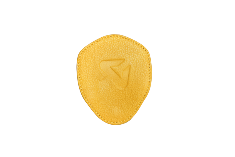 Akrapovic Leather Headphones Case - Yellow - Burkken Auto Parts