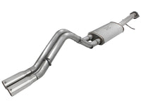 aFe Power MACHForce XP Exhaust System Cat-Back 409 Stainless Steel 07-08 Hummer H2 V8 6.0L/6.2L - Burkken Auto Parts