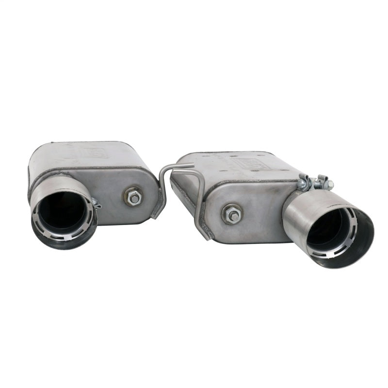 BBK 2015-16 Mustang GT Varitune Complete Cat Back Exhaust System (Includes Resonator Delete X-Pipe) - Burkken Auto Parts