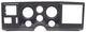 Autometer 88-94 Chevy /GMC Truck Direct Fit Gauge Panel 3-3/8in x2 / 2-1/16in x4 - Burkken Auto Parts