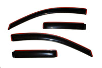 AVS 07-10 Jeep Compass Ventvisor In-Channel Front & Rear Window Deflectors 4pc - Smoke - Burkken Auto Parts