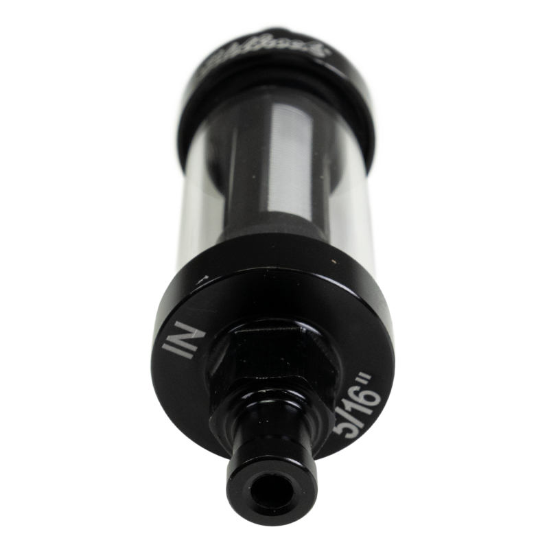 Edelbrock 5/16in i.d. Hose Clear View Fuel Filter - Burkken Auto Parts