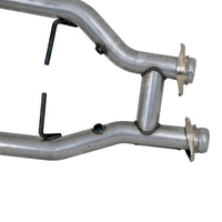 BBK 96-04 Mustang 4.6 GT / Cobra Short Mid H Pipe w Catalytic Converters 2-1/2 For Long Tube Headers - Burkken Auto Parts