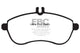 EBC 12-14 Mercedes-Benz C250 (W204) 1.8 Turbo Greenstuff Front Brake Pads - Burkken Auto Parts