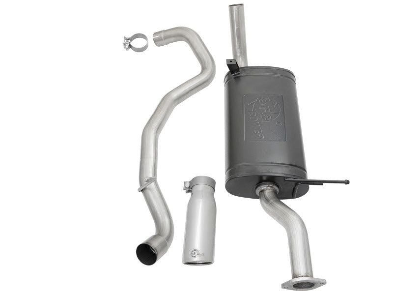 aFe MACHForce XP Exhaust Cat-Back SS-304 97-16 Nissan Patrol (Y61) I6-4.8L w/ Polished Tips - Burkken Auto Parts