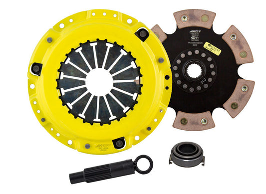 ACT 1997 Acura CL Sport/Race Rigid 6 Pad Clutch Kit - Burkken Auto Parts