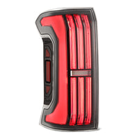 AlphaRex 24-25 Toyota Tacoma NOVA-Series LED Prismatic Tail Lights - Black - Burkken Auto Parts