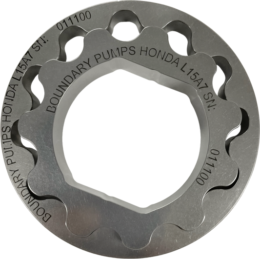 Boundary 09-16 Honda L15 A7 Engines High Flow Billet Oil Pump Gear - Burkken Auto Parts