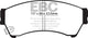 EBC 06-09 Ford Fusion 2.3 Redstuff Front Brake Pads - Burkken Auto Parts