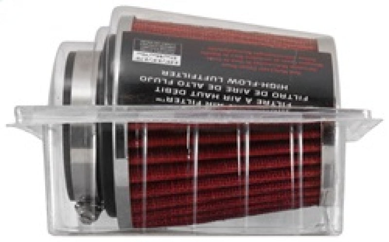 K&N Universal Chrome Filter 2 3/4in FLG / 4 1/2in Bottom / 4 1/2in Height - Burkken Auto Parts