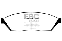 EBC 82-84 Honda Civic Hatchback 1.3 (4 Speed) Greenstuff Front Brake Pads - Burkken Auto Parts