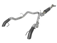 aFe MACH Force-Xp Cat-Back Exhaust w/Dual Hi-Tuck Tips Black 17-18 Ford F-150 Raptor V6-3.5L (tt) - Burkken Auto Parts