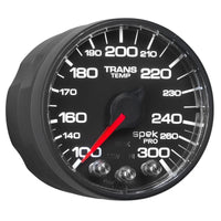 Autometer Spek-Pro 52.4mm 100-300 Deg F Digital Stepper Motor Trans Temp Gauge - Burkken Auto Parts