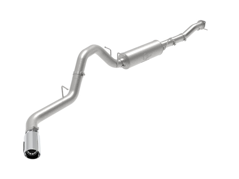 aFe Apollo GT Series 3in 409SS Cat-Back Exhaust w/ Polished Tip 2020 GM 2500/3500HD V8 6.6L L8T - Burkken Auto Parts