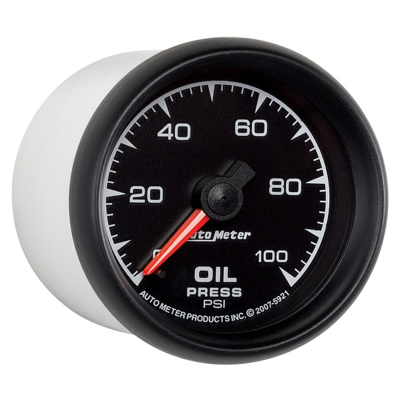 Autometer ES 52mm 0-100 PSI Mechanical Oil Pressure Gauge - Burkken Auto Parts