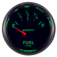 AutoMeter Gauge Fuel Level 2-1/16in. 240 Ohm(e) to 33 Ohm(f) Elec Gs - Burkken Auto Parts