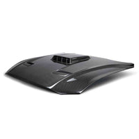 Anderson Composites 21-23 Ford Mustang Mach 1 Type-SK Double-Sided Carbon Fiber Hood - Burkken Auto Parts