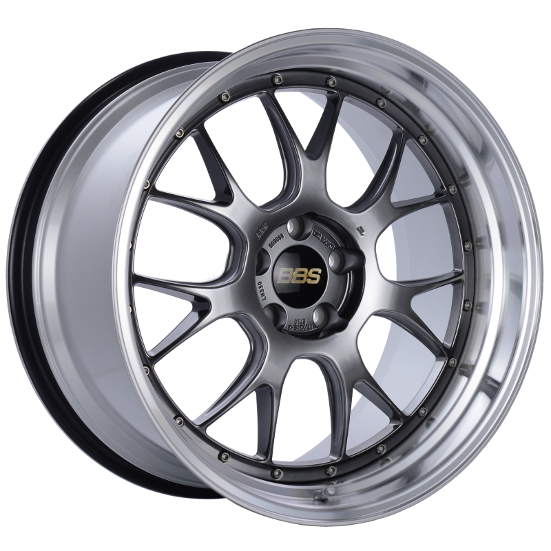 BBS LM-R 20x11 5x114.3 ET20 CB66 Diamond Black Center Diamond Cut Lip Wheel - Burkken Auto Parts