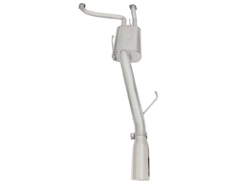 aFe MACHForce XP Exhaust Cat-Back 2.5/3in SS-409 w/ Polished Tip 05-15 Nissan Xterra V6 4.0L - Burkken Auto Parts