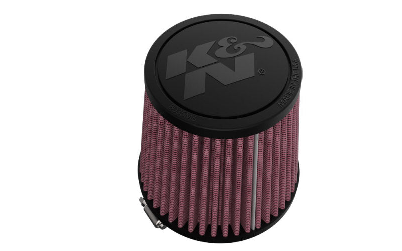 K&N Universal Clamp-On Air Filter 3in FLG /4 1/2in B / 3 1/2in T / 4 3/8in H - Burkken Auto Parts