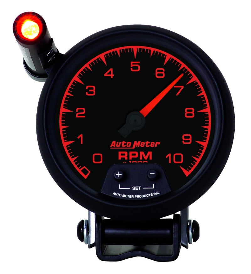 Autometer ES 3-3/4in TACH Mini-Monster 10000 RPM IN-DASH - Burkken Auto Parts