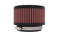 K&N Universal Clamp-On Air Filter 2.25in Flange ID 3.5in OD 2in Height - Burkken Auto Parts