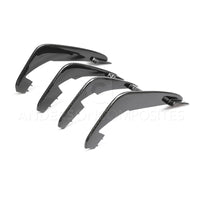 Anderson Composites 20-21 Chevrolet Corvette C8 Stingray Carbon Fiber Rear Diffuser Fins (Set of 4) - Burkken Auto Parts