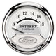 Autometer Ford Masterpiece 2 1/16in Electronic 18V Voltmeter Gauge - Burkken Auto Parts
