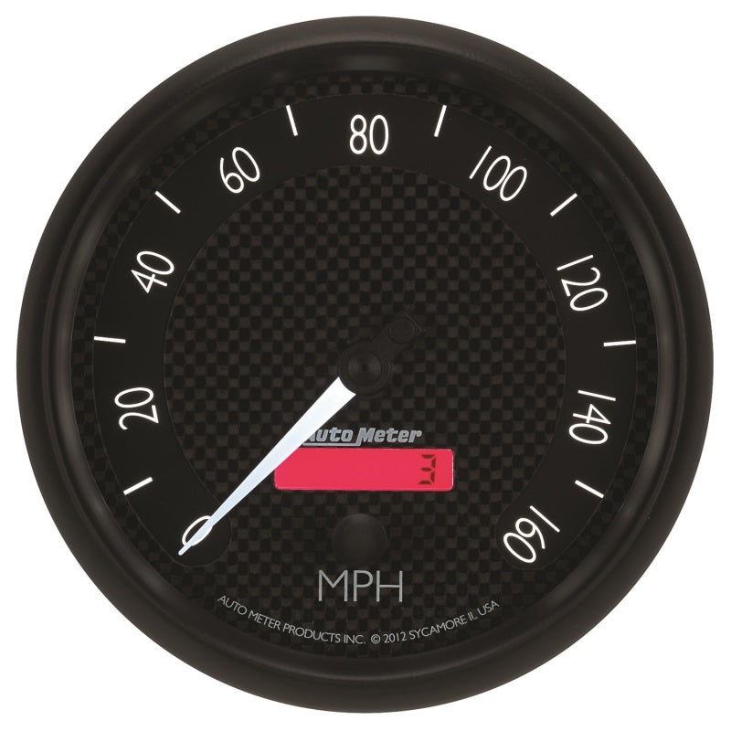 Autometer GT Series 5in In Dash 0-160 MPH Electronic Programmable Speedometer - Burkken Auto Parts