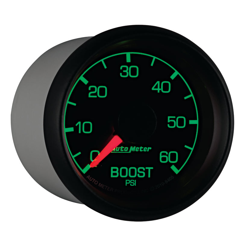 Autometer Factory Match Ford 52.4mm Mechanical 0-60 PSI Boost Gauge - Burkken Auto Parts