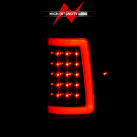 ANZO 2004-2006 Ford F-150 LED Tail Lights w/ Light Bar Black Housing Smoke Lens - Burkken Auto Parts