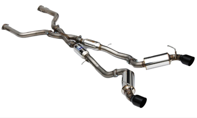 Invidia 2022+ Nissan Z 70mm N1 Cat Back Exhaust - Black Tips