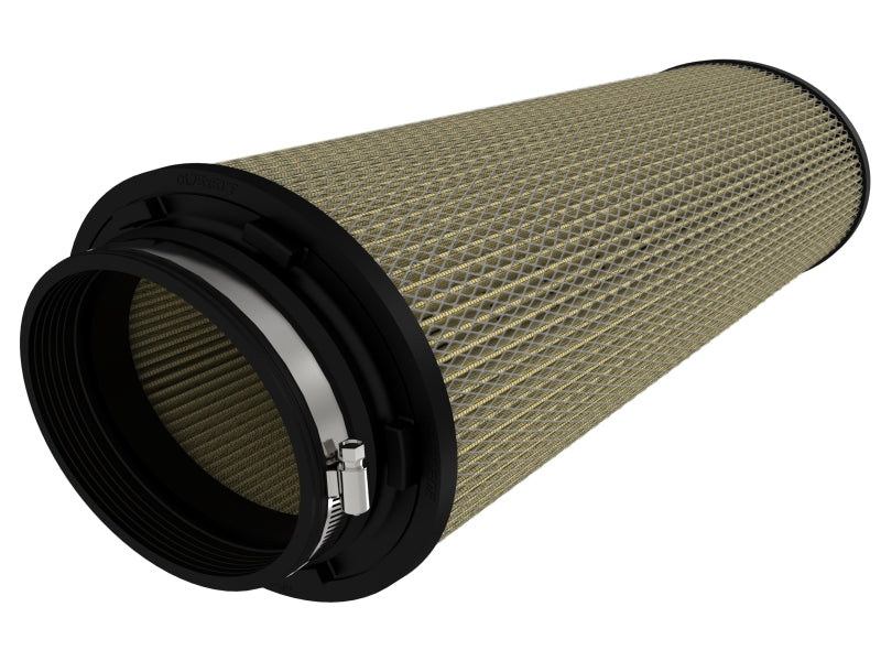 aFe Magnum FLOW Universa Pro GUARD7 Air Filter (6.75x5)in F (9.25x7.5)in B x (7.75x6)in T x 18in H - Burkken Auto Parts