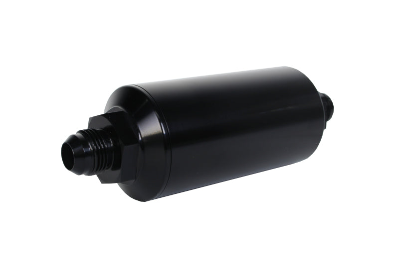 Aeromotive In-Line Filter - (AN -08 Male) 100 Micron Stainless Steel Element - Burkken Auto Parts